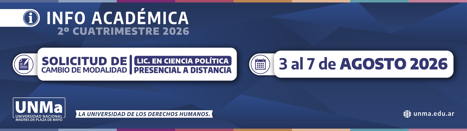 Cambio de modalidad Lic. Ciencia Política