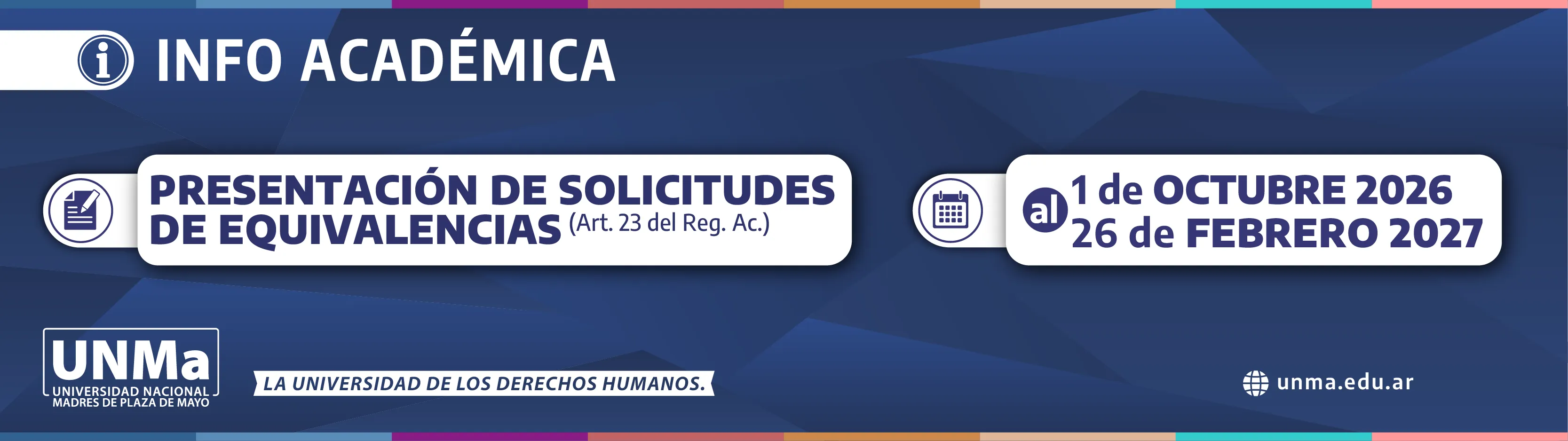 Solicitud de equivalencias 2026